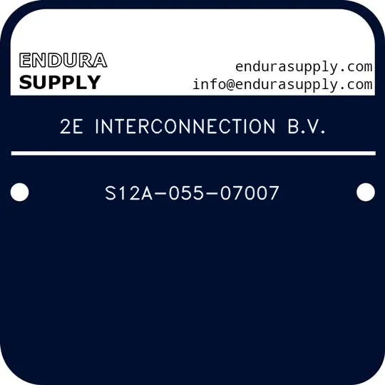 2e-interconnection-bv-s12a-055-07007