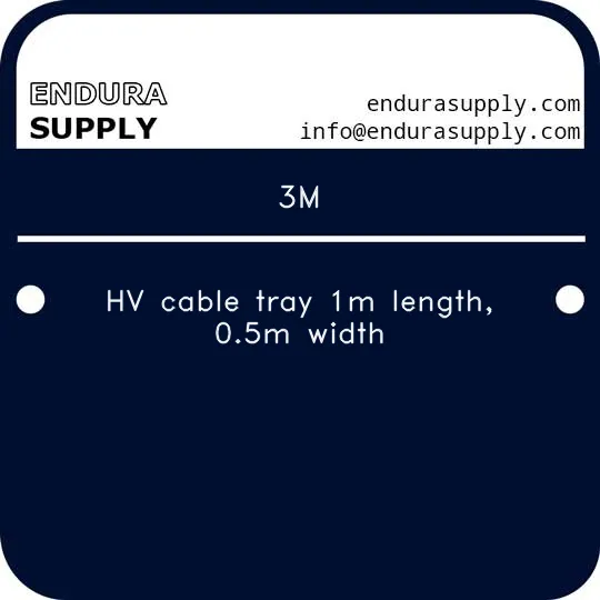 3m-hv-cable-tray-1m-length-05m-width