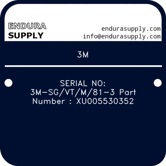 3m-serial-no-3m-sgvtm81-3-part-number-xu005530352