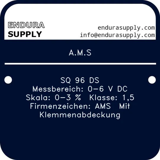 ams-sq-96-ds-messbereich-0-6-v-dc-skala-0-3-klasse-15-firmenzeichen-ams-mit-klemmenabdeckung