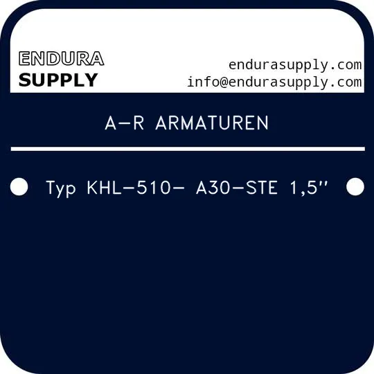 a-r-armaturen-typ-khl-510-a30-ste-15