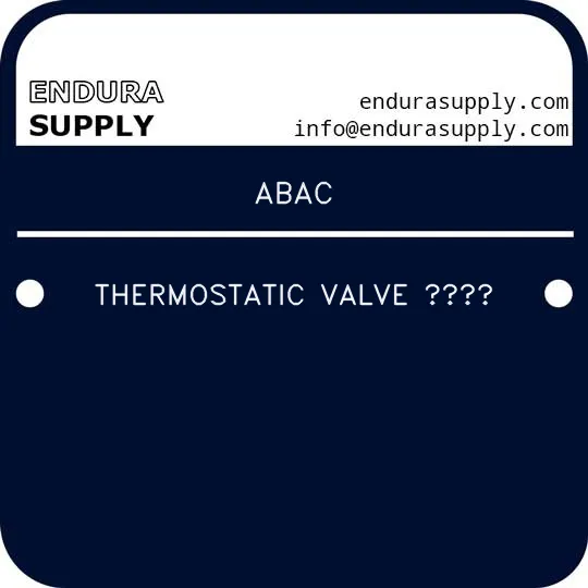 abac-thermostatic-valve