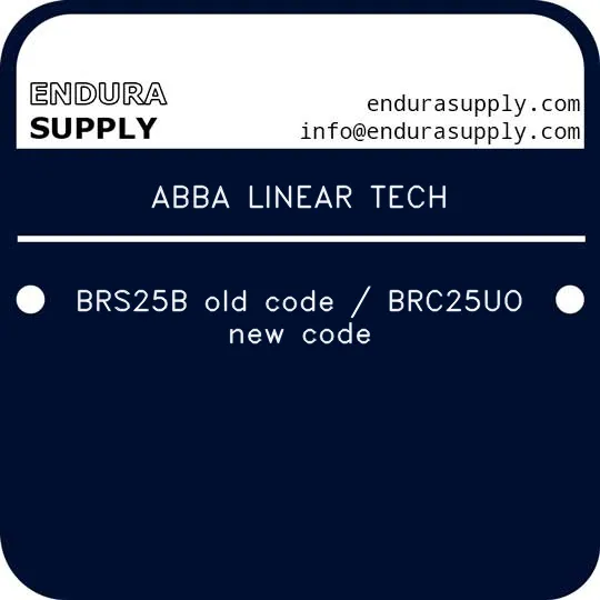 abba-linear-tech-brs25b-old-code-brc25uo-new-code