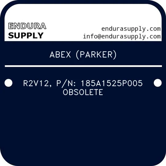 abex-parker-r2v12-pn-185a1525p005-obsolete
