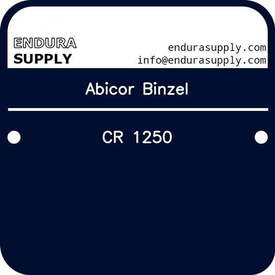abicor-binzel-cr-1250