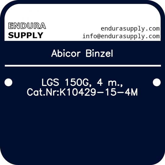 abicor-binzel-lgs-150g-4-m-catnrk10429-15-4m