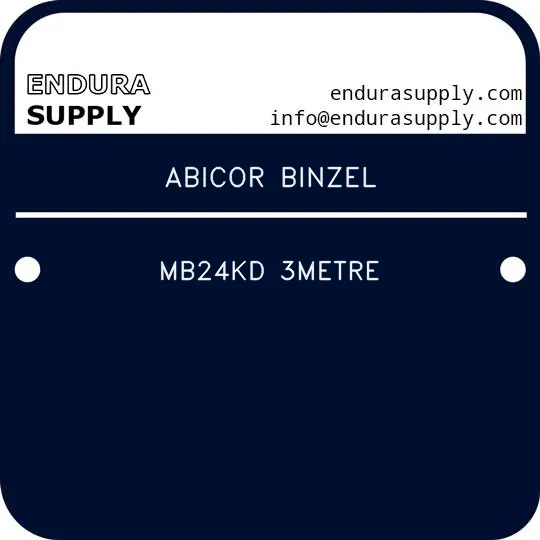 abicor-binzel-mb24kd-3metre