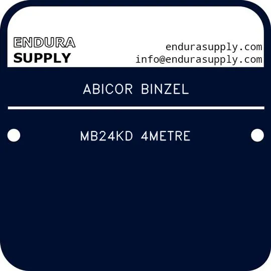 abicor-binzel-mb24kd-4metre