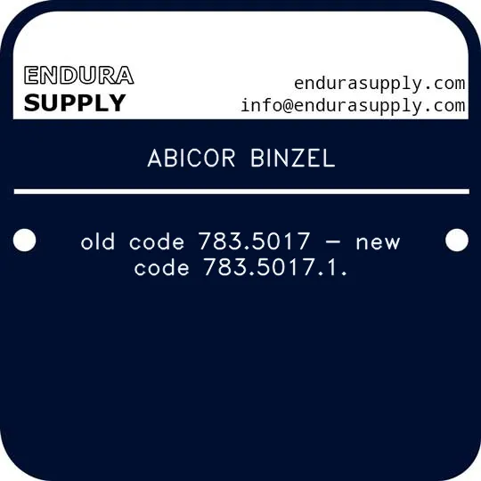 abicor-binzel-old-code-7835017-new-code-78350171