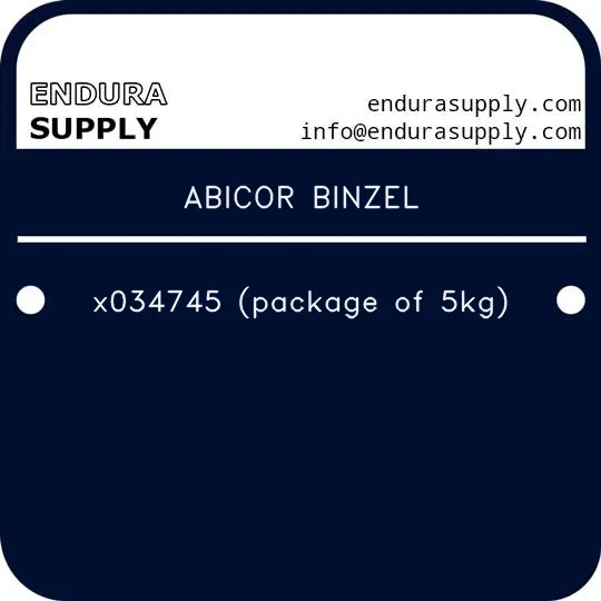 abicor-binzel-x034745-package-of-5kg