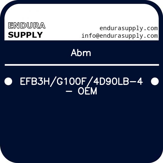 abm-efb3hg100f4d90lb-4-oem