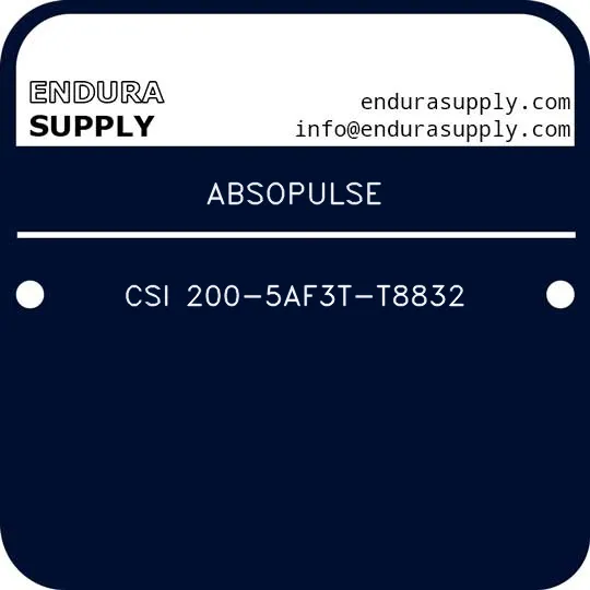 absopulse-csi-200-5af3t-t8832