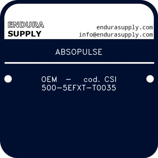 absopulse-oem-cod-csi-500-5efxt-t0035