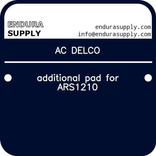 ac-delco-additional-pad-for-ars1210