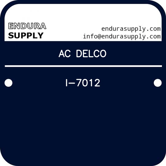 ac-delco-i-7012