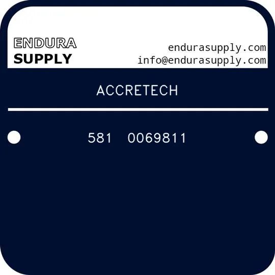 accretech-581-0069811