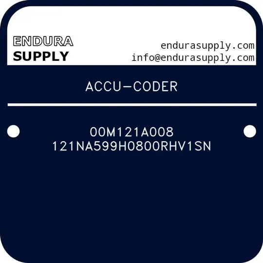 accu-coder-00m121a008-121na599h0800rhv1sn