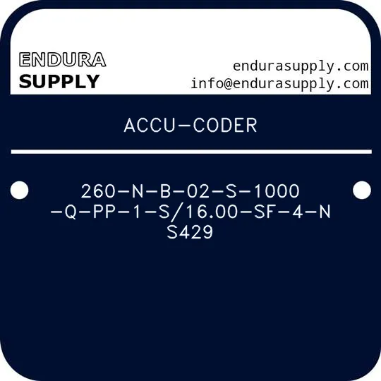accu-coder-260-n-b-02-s-1000-q-pp-1-s1600-sf-4-n-s429