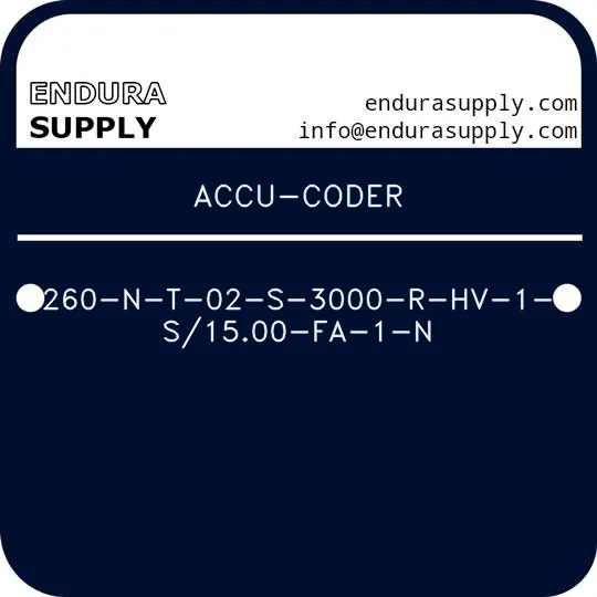 accu-coder-260-n-t-02-s-3000-r-hv-1-s1500-fa-1-n