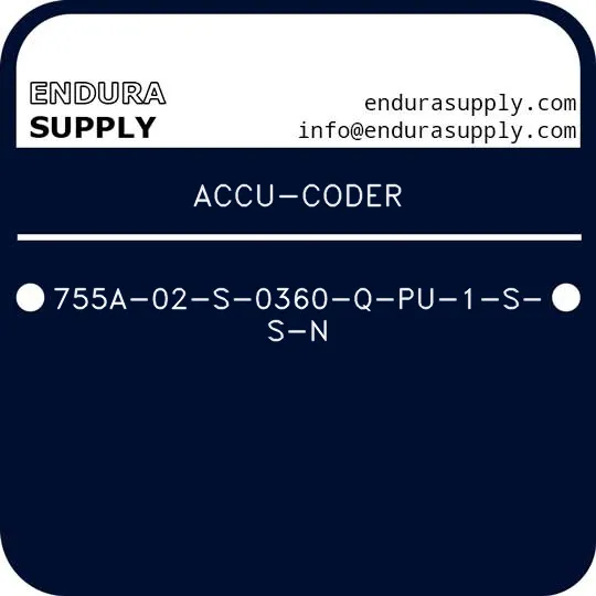 accu-coder-755a-02-s-0360-q-pu-1-s-s-n