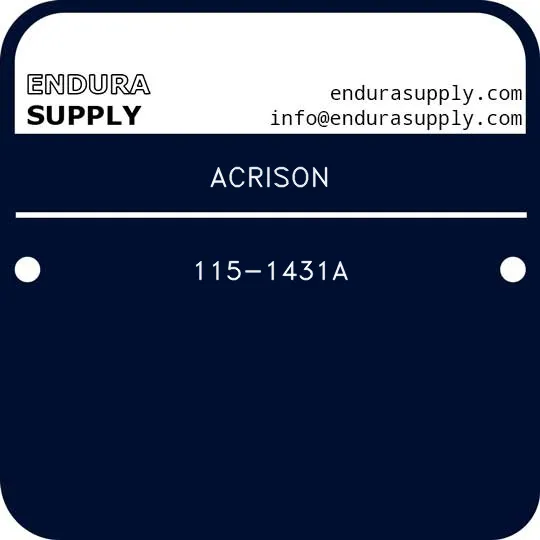 acrison-115-1431a
