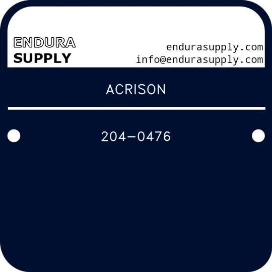 acrison-204-0476