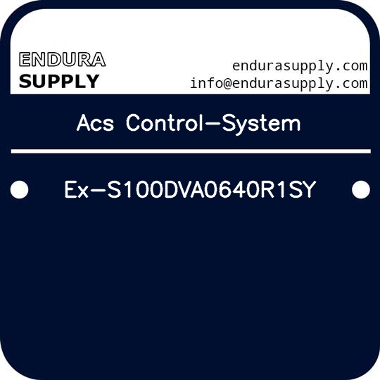 acs-control-system-ex-s100dva0640r1sy