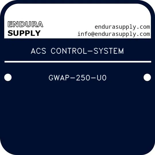 acs-control-system-gwap-250-u0