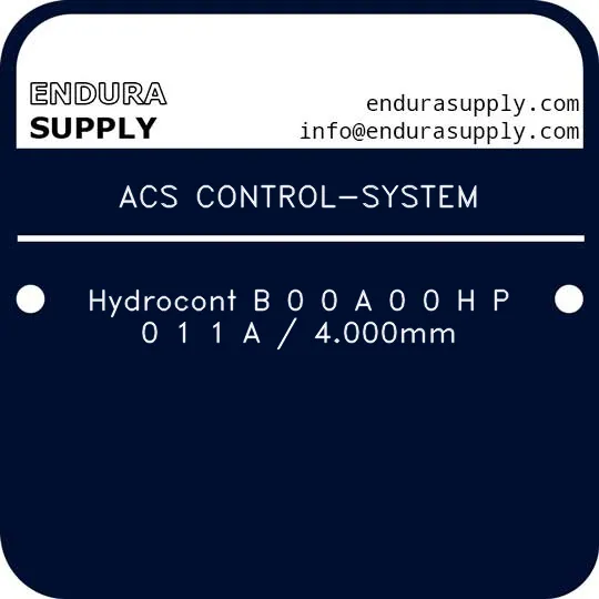 acs-control-system-hydrocont-b-0-0-a-0-0-h-p-0-1-1-a-4000mm