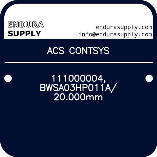 acs-contsys-111000004-bwsa03hp011a-20000mm