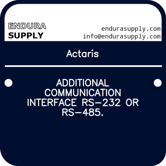 actaris-additional-communication-interface-rs-232-or-rs-485