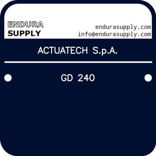 actuatech-spa-gd-240
