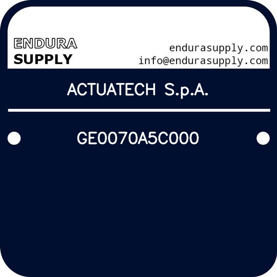 actuatech-spa-ge0070a5c000