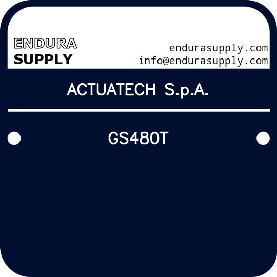 actuatech-spa-gs480t