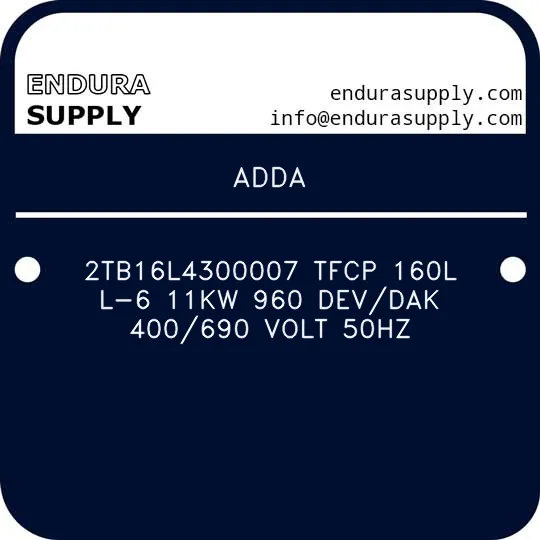 adda-2tb16l4300007-tfcp-160l-l-6-11kw-960-devdak-400690-volt-50hz