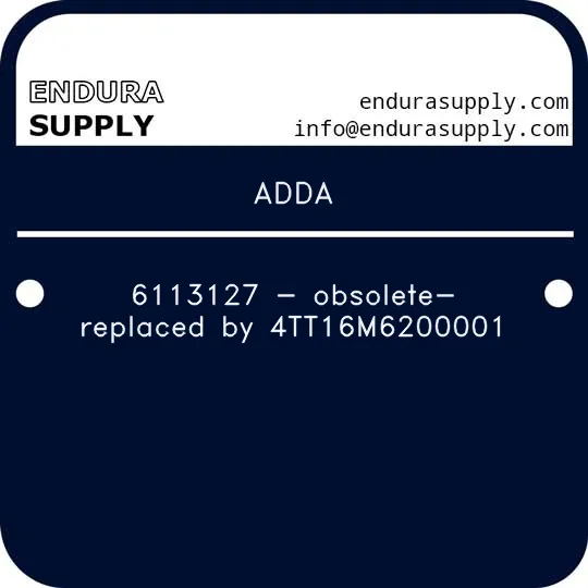 adda-6113127-obsolete-replaced-by-4tt16m6200001