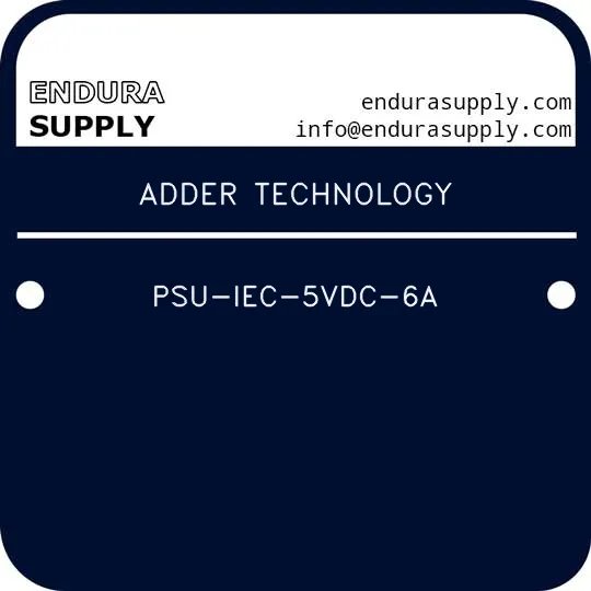 adder-technology-psu-iec-5vdc-6a