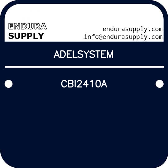 adelsystem-cbi2410a