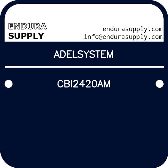 adelsystem-cbi2420am
