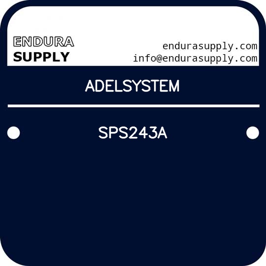 adelsystem-sps243a