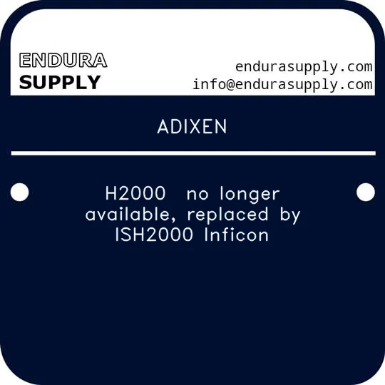 adixen-h2000-no-longer-available-replaced-by-ish2000-inficon