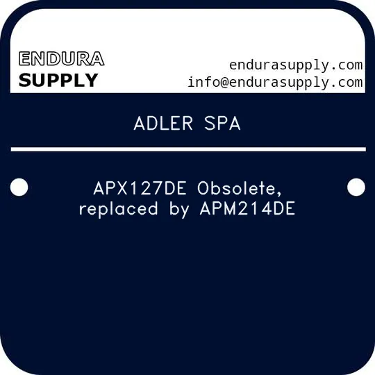 adler-spa-apx127de-obsolete-replaced-by-apm214de