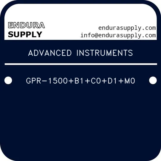 advanced-instruments-gpr-1500b1c0d1m0