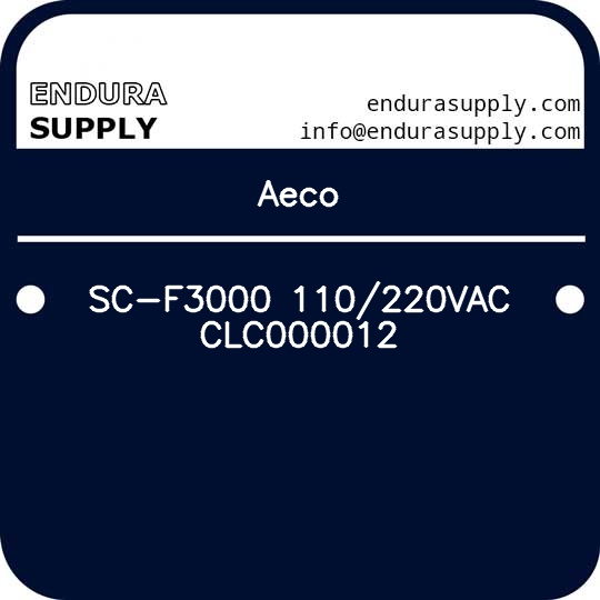 aeco-sc-f3000-110220vac-clc000012