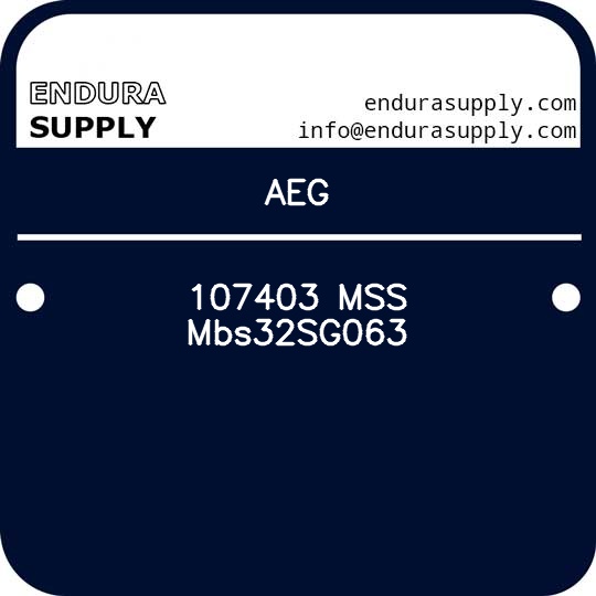 aeg-107403-mss-mbs32sg063