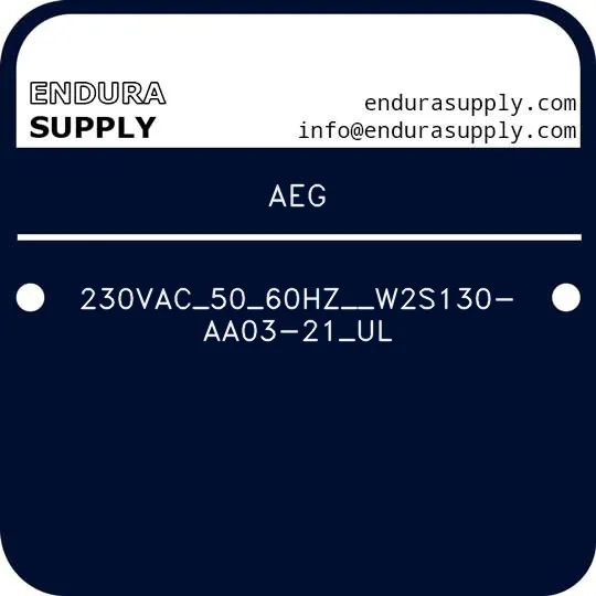 aeg-230vac_50_60hz__w2s130-aa03-21_ul