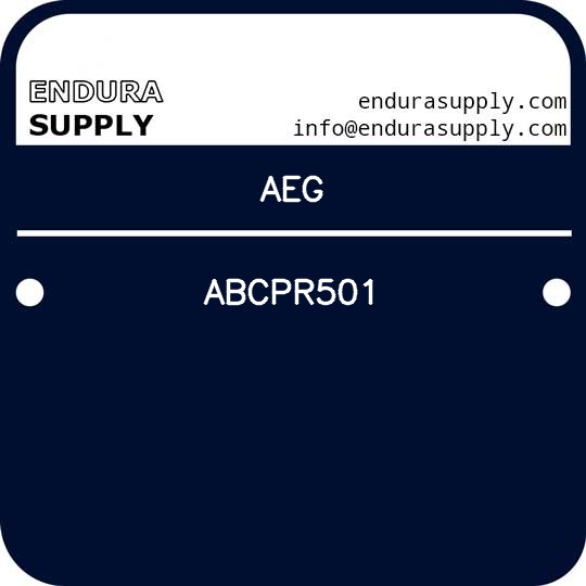 aeg-abcpr501