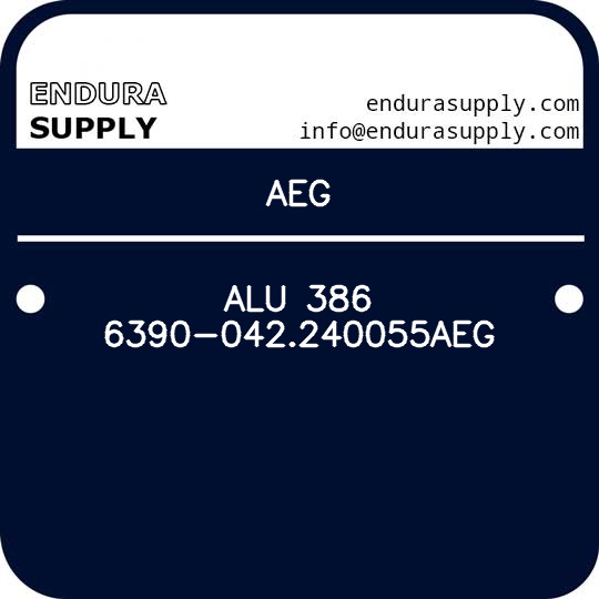 aeg-alu-386-6390-042240055aeg