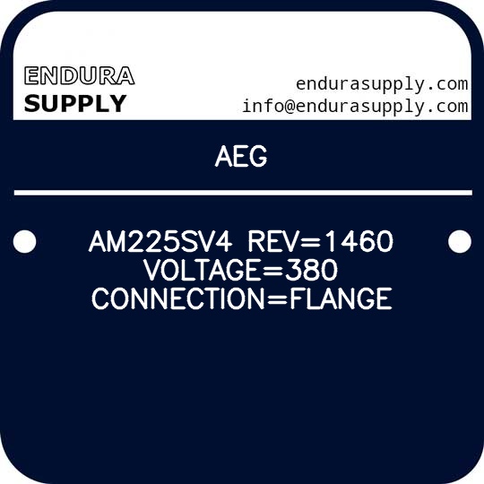 aeg-am225sv4-rev1460-voltage380-connectionflange