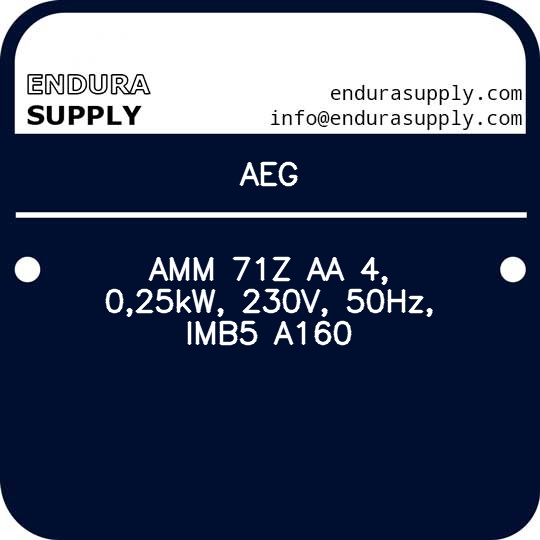 aeg-amm-71z-aa-4-025kw-230v-50hz-imb5-a160